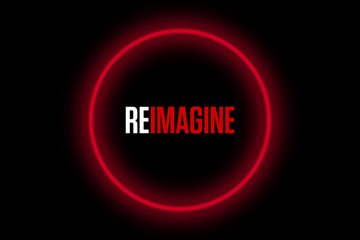 Canon Reimagine Product Launch event logo - EOS R5/EOS R6
